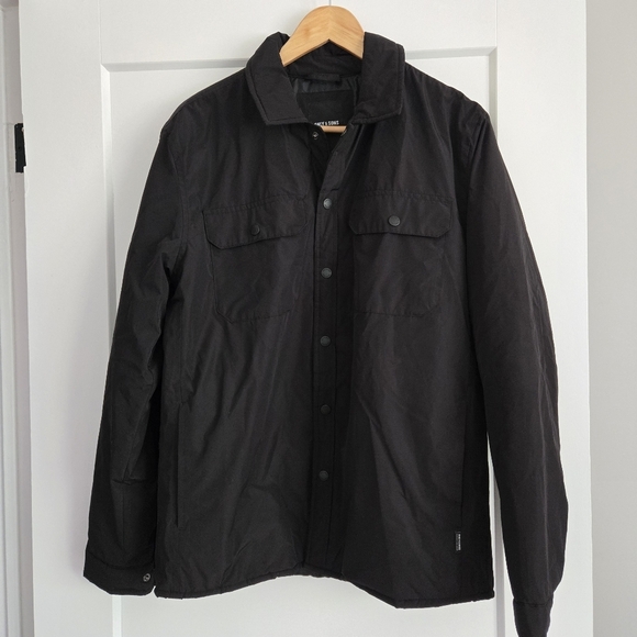 Only & Sons Men's Black Button Up Medium Jacket - Picture 1 of 12